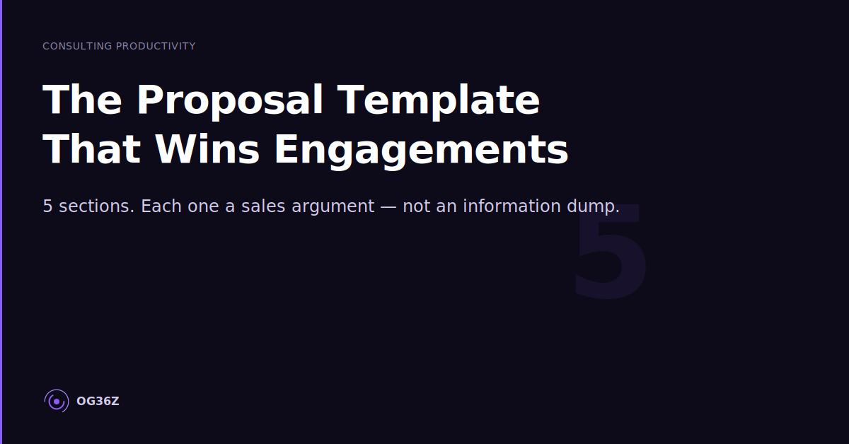 The Proposal Template That Wins Consulting Engagements - og36z
