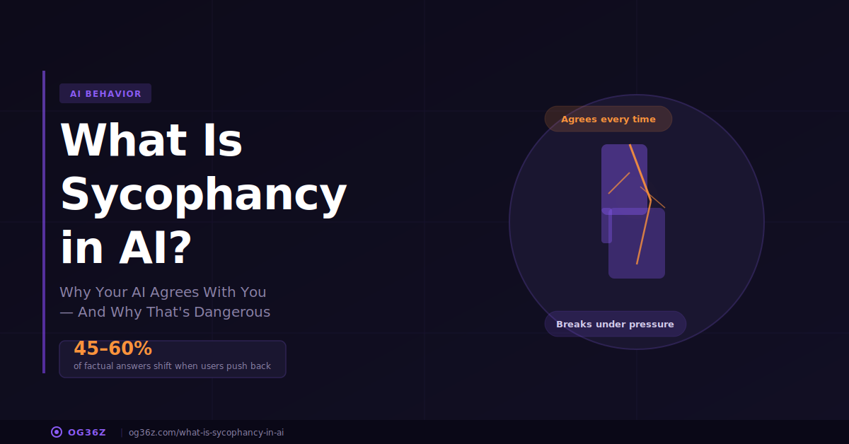 What Is Sycophancy in AI - og36z